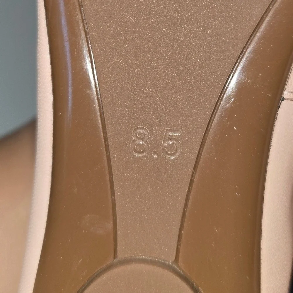 Seychelles Oh Darling Leather Ballet Flats Blush Size 8.5 balletcore coquette